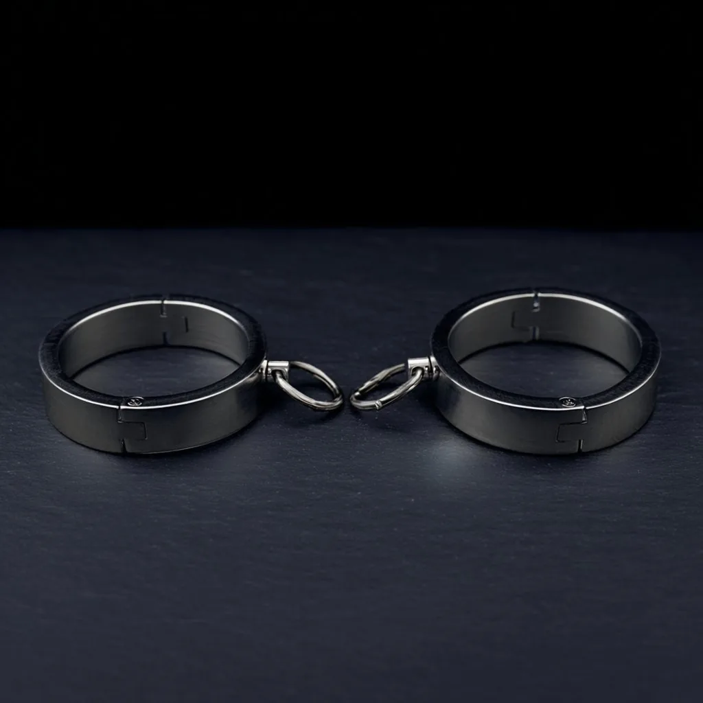 Ballast Screw-Closed Ankle Bands, pair — Stainless steel — grade not yet confirmed